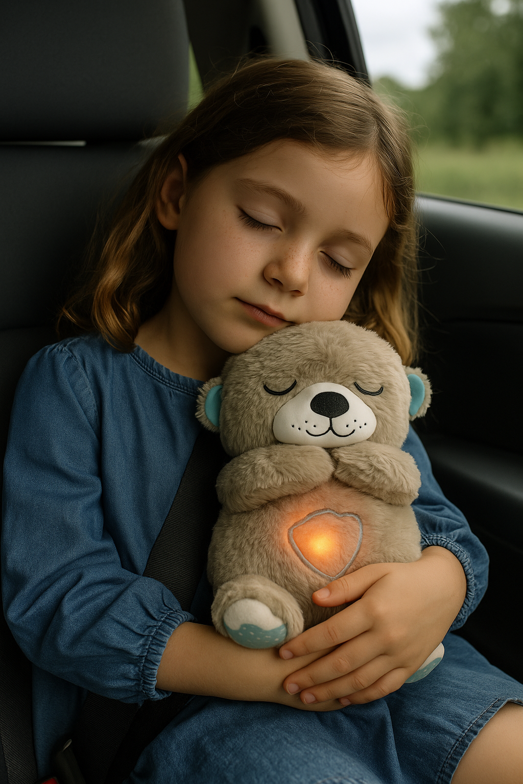 Breathing Teddy Bear| Baby’s New Bedtime Bestie.