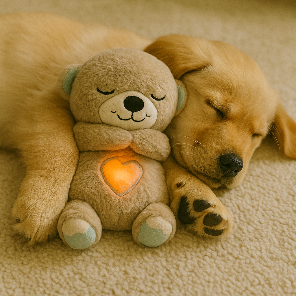 Breathing Teddy Bear| Baby’s New Bedtime Bestie.