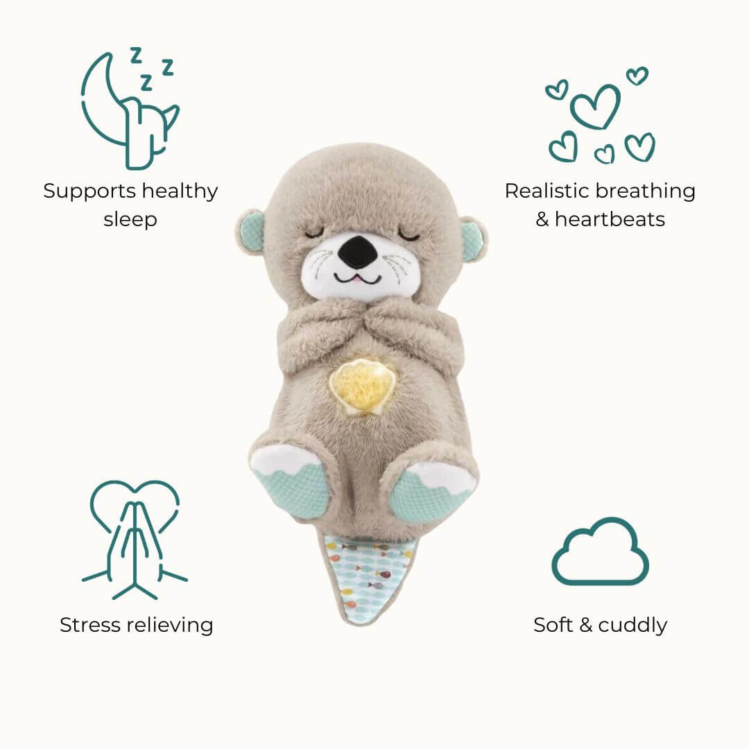 Breathing Teddy Bear| Baby’s New Bedtime Bestie.