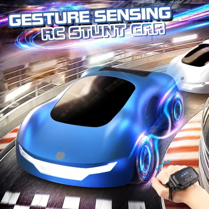 Smart Stunt Car with Light-Up Wheels & Gesture Control 🚗