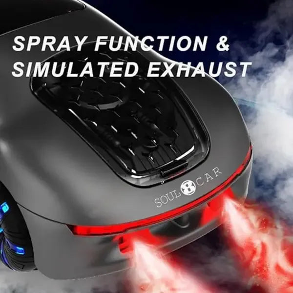 Smart Stunt Car with Light-Up Wheels & Gesture Control 🚗
